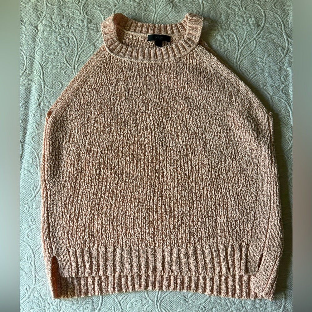 J. Crew Dusty Rose Knitted Tank Top (Women’s M)